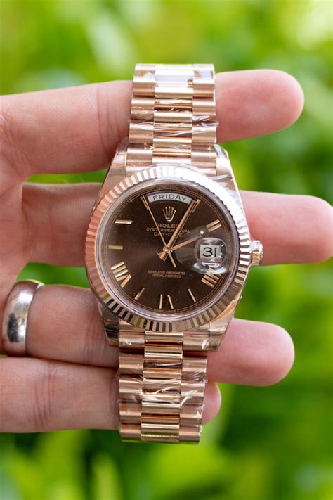 rolex presidential chocolate dial|buy Rolex watch online.